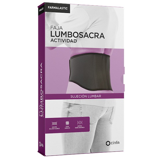 FAJA FARMALASTIC LUMBAR REFORZADA T/2