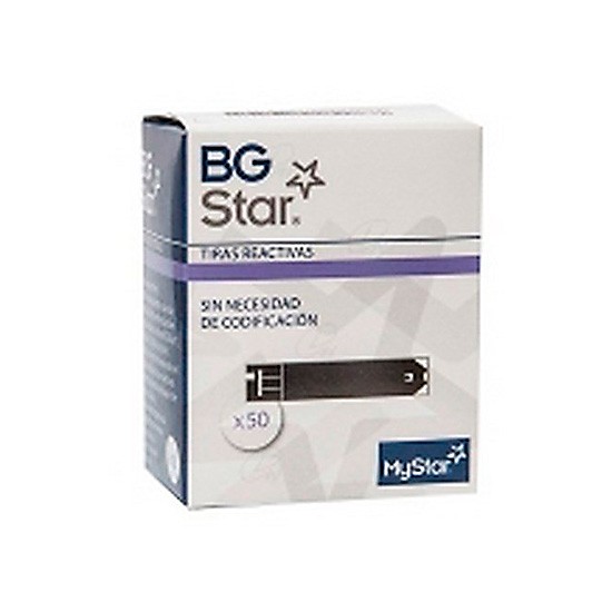 Bgstar Tiras reactivas 50uds